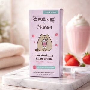 The Crème Shop, Pusheen Hand Crème Limited Edition Strawberry Milkshake